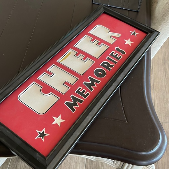 @Cheer cheerleaders memories dye cut frame pictures display Friday Nite Lights - Picture 4 of 4